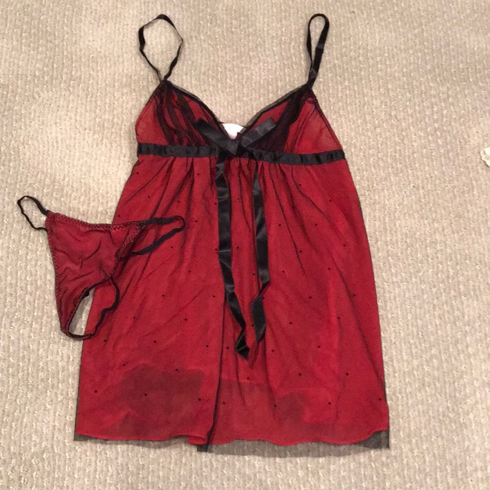 Victoria secret baby doll set